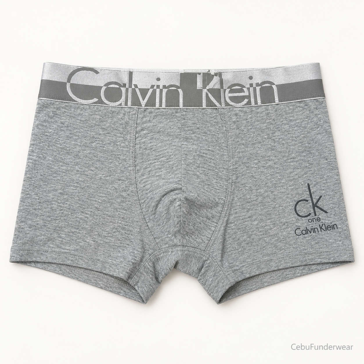 Dual-Color Band boxer briefs in Grey