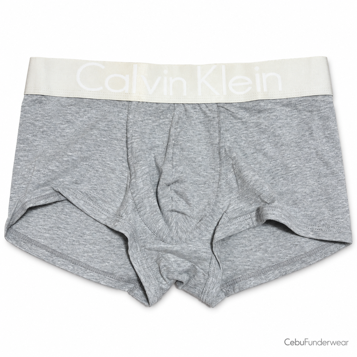 Plain boxer briefs in Grey