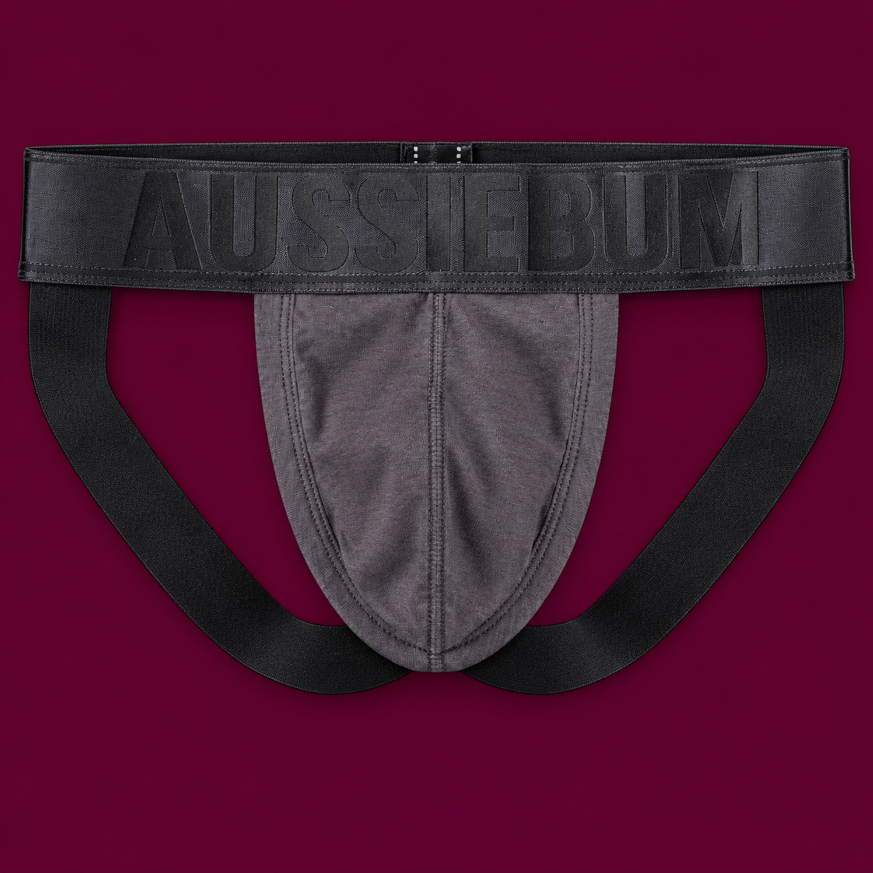 Classic Cotton Jockstrap in Charcoal