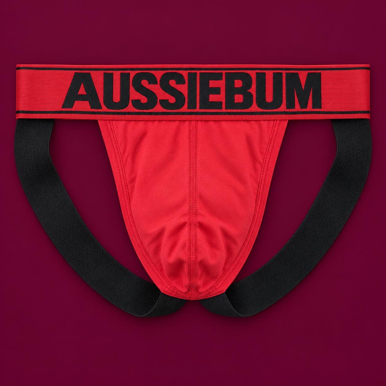Classic Cotton Jockstrap in Red
