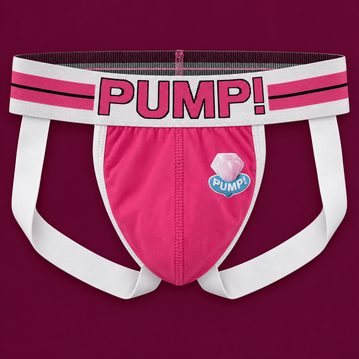 Sport Pouch Jockstrap in Pink pouch