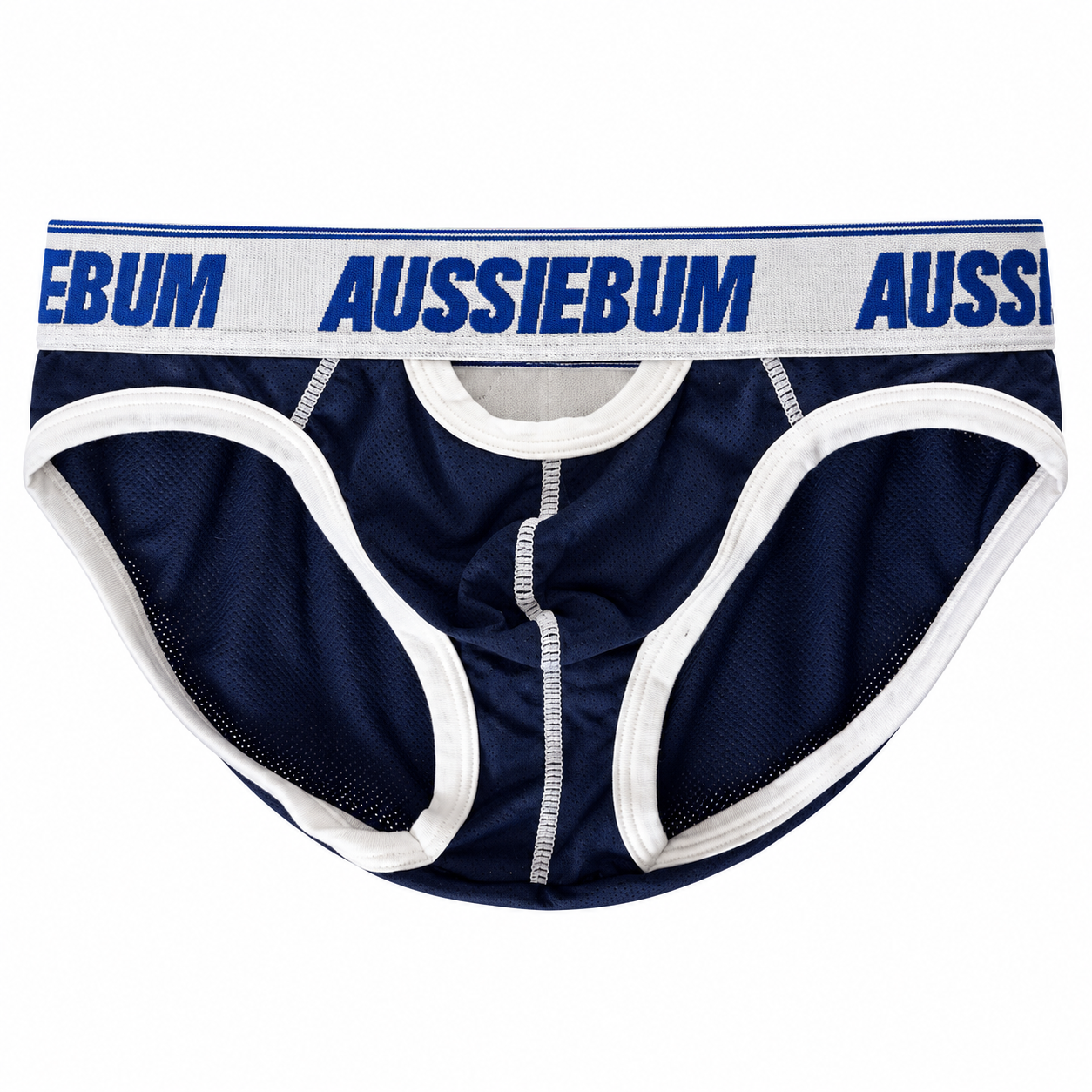 AussieBum Mesh Briefs in Dark Blue