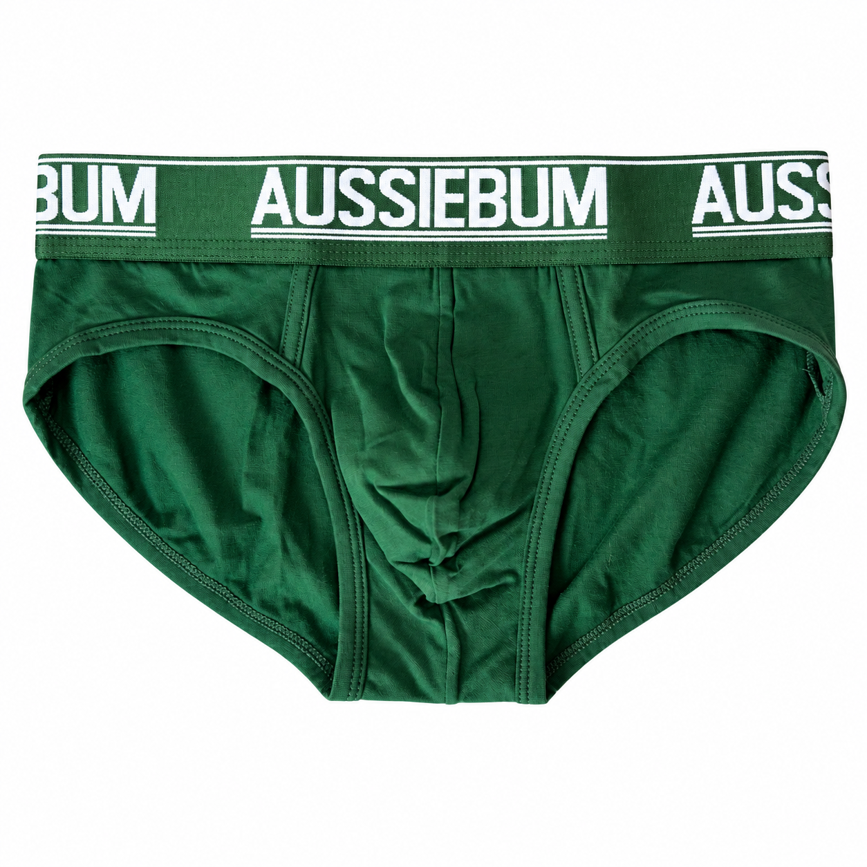 AussieBum Plain Briefs in Green