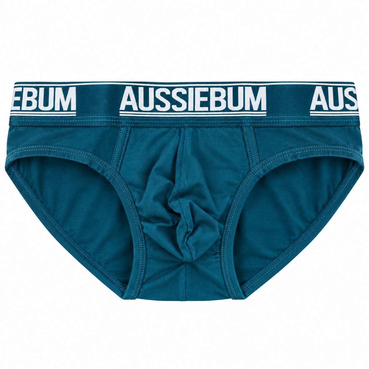 AussieBum Plain Briefs in Teal