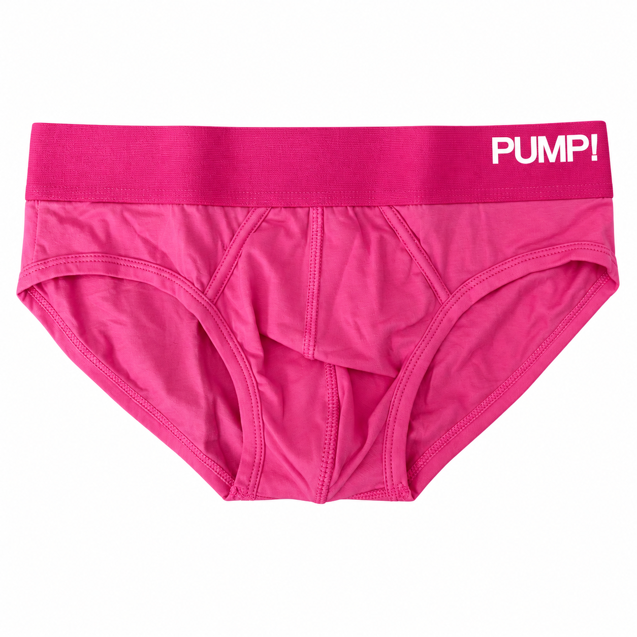 Pump Briefs in Plain Pink